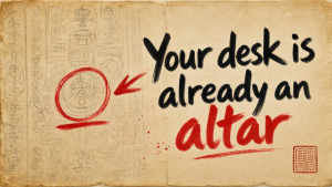 Why a Silicon Valley Engineer Keeps a Taoist Talisman on…