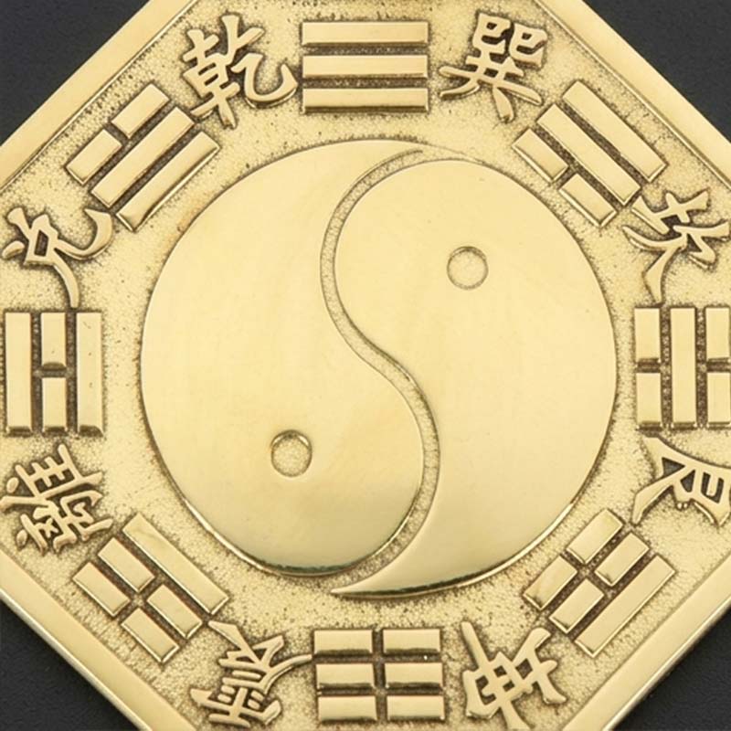 Consecrated Solid Brass Tai Chi Ba Gua Mirror - 5 Inches | Traditional Feng Shui Protection & Evil Warding Amulet 【開光鎮宅】5吋純銅太極八卦鏡 | 住宅風水化煞法器 抵御形煞 招財納福 - Image 3