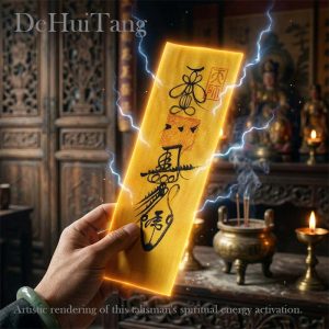 Mt. Longhu Celestial Master Consecrated Wealth Accumulation Talisman (Fa Cai Fu)