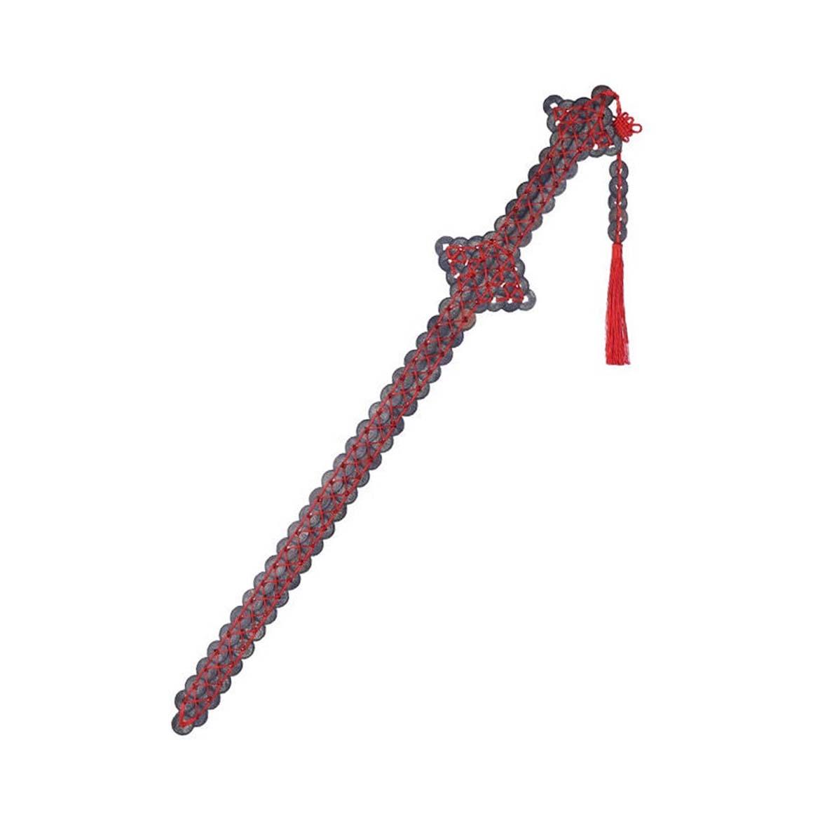 Consecrated Pure Copper Coin Sword (57cm Daoist Exorcism & Protection Mascot) - Image 4