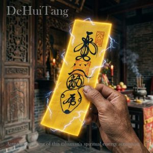 Mt. Longhu Celestial Master Consecrated Career & Success Talisman (Shi Ye Fu)