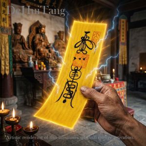 Mt. Longhu Celestial Master Consecrated Health & Vitality Protection Talisman (Jian Kang Fu)