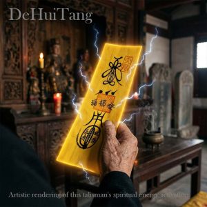 Mt. Longhu Celestial Master Consecrated Longevity & Vitality Protection Talisman (Chang Shou Fu)